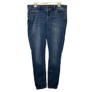 Lucky Brand Women Lolita Skinny Jeans Size 12/31 Stretch Denim Mid Rise Med Wash